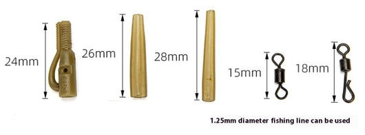 Set Completo de 30 Accesorios para Pesca de Carpas Europeas - Image 10