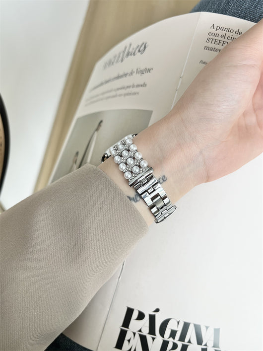Correa Metálica de Perlas para Mujer - Elegancia Premium - Image 8