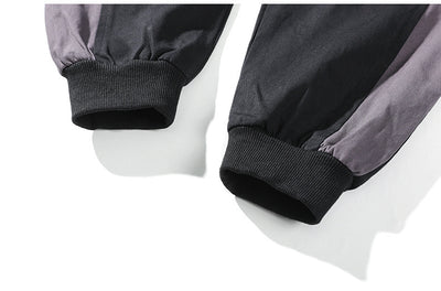 Pantalones Hip Hop con Cordón y Costuras Contrastantes para Niños - Image 25