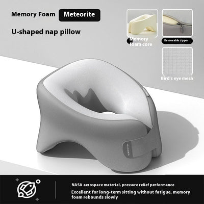 Almohada de Espuma Viscoelástica Ajustable para Descanso en la Oficina - Image 9
