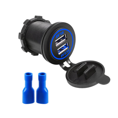 Cargador Rápido para Moto y Auto - Accesorios de Modificación