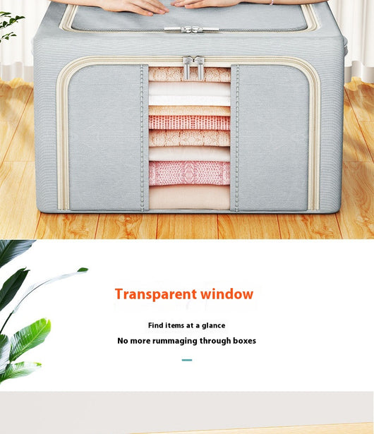 Caja Organizadora de Tela Oxford para Ropa y Almacenamiento - Image 9