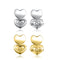 Aretes de Cobre Corazones Unidos - Diseño Moderno y Elegante