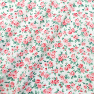Tela de Algodón Twill Estampado Rosas Pastel para Confecciones y Decoración - Image 7