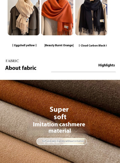 Bufanda Clásica de Invierno para Mujer - Chal Elegante Multiusos - Image 49