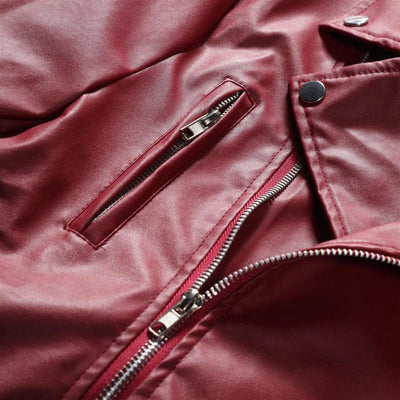 Ropa de Cuero Casual para Tallas Grandes - Image 15