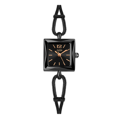 Reloj Pulsera Cuadrado Estilo Vintage en Aleación Premium - Image 12