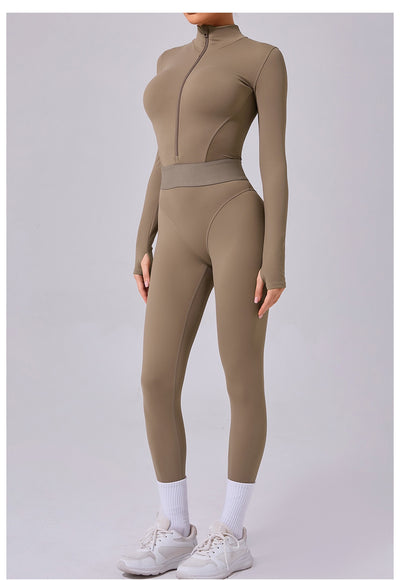 Enterizo de Yoga para Mujer con Malla Transpirable - Image 15