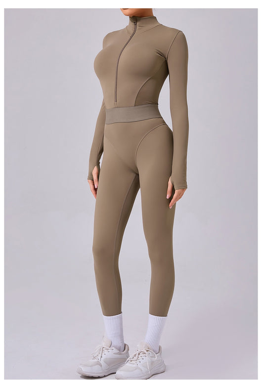 Enterizo de Yoga para Mujer con Malla Transpirable - Image 15