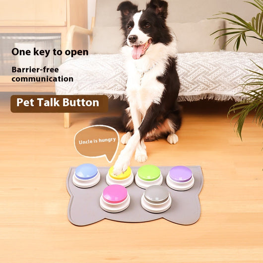 Botones de Comunicación para Perros - Juguete Interactivo de Voz
