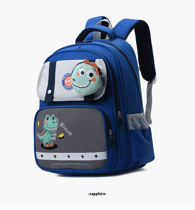 Mochila Escolar Infantil Gran Capacidad con Protección Dorsal Dinosaurio - Image 19