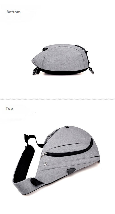 Mochila Bandolera Grande con Carga USB y Tela Transpirable - Image 9
