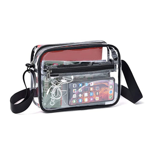 Bolsa Mensajera Transparente para Viajes y Transporte - Image 2