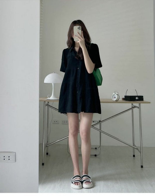 Vestido Camisero Plus Size Elegante para Mujer - Perfecto para Verano - Image 7