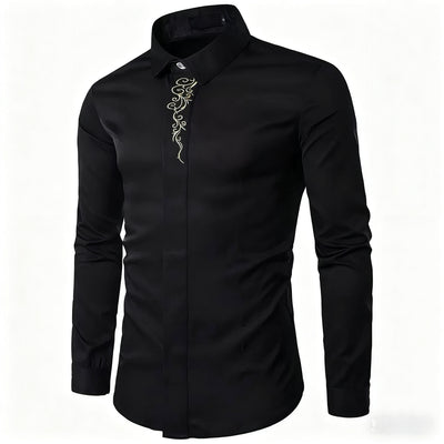 Camisa Casual Deportiva Holgada con Solapa para Hombre - Image 16
