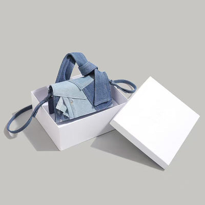 Bolso Bandolera de Denim Premium para Mujer - Estilo Versátil y Elegante - Image 15