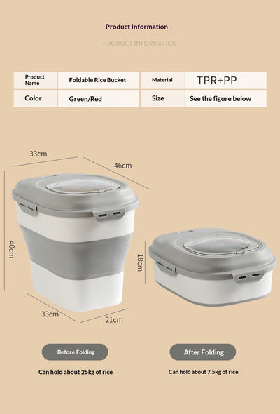 Contenedor Hermético de Gran Capacidad para el Hogar - Image 28
