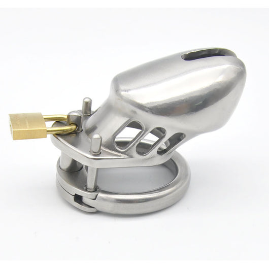 Candado de Castidad Acero Inoxidable para Hombre - Versión Exportación - Image 2