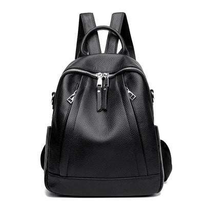 Mochila de Cuero Genuino - Bolsa de Viaje y Trabajo Profesional - Image 3