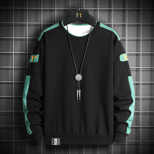 Suéter Holgado para Hombre - Camiseta Larga Otoño - Image 4