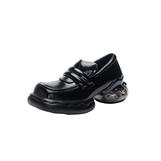 Zapatos de Cuero con Suela Gruesa y Cierre Fácil - Image 5