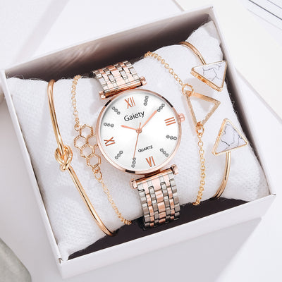 Reloj de Cuarzo Elegante para Mujer con Diamantes y Diseño de Moda - Image 8