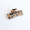 Temperament Elegant Ink Fashion Leopard Print Hair Accessories Beige Leopard 10.5cm