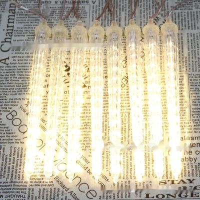 Lámpara Solar Navideña con Luces LED en Forma de Cono de Hielo - Image 35