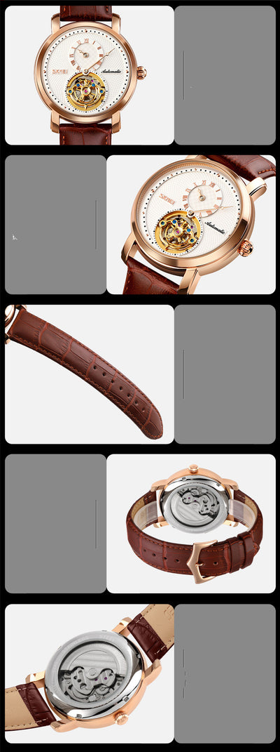 Reloj Automático Mecánico para Hombre con Corona de Cebolla - Image 9