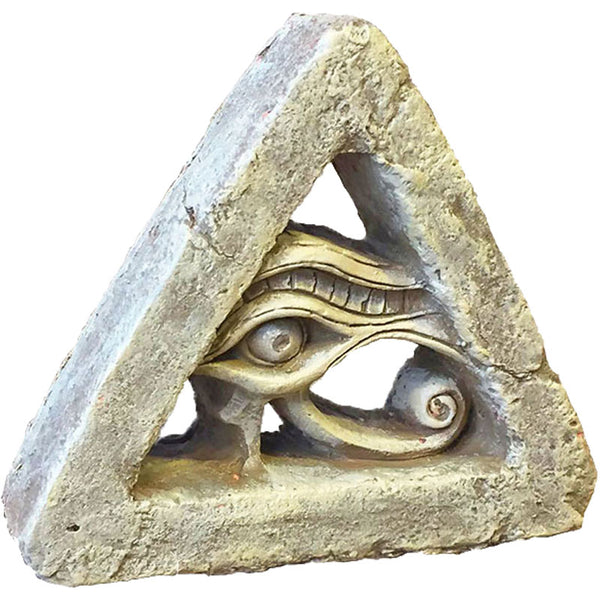 Estatua del Ojo de Horus Egipcio - Figura Decorativa de Resina Wedjat