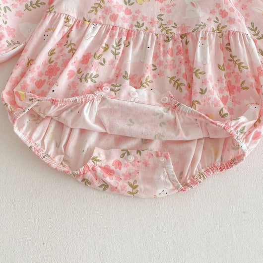 Mameluco Floral para Bebé Diseño Conejito - Image 28