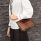 Bolso Mensajero de Cuero Retro para Mujer - Piel de Vaca Genuina