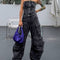 Pantalones Ajustados con Cintura Fruncida - Silueta Hot Girl