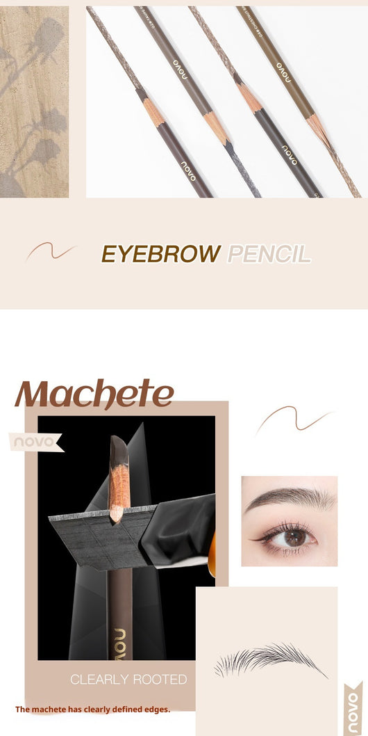 Lápiz de Cejas Doble Punta Resistente al Agua - Precisión y Durabilidad - Image 21