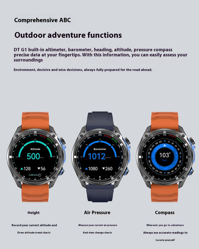 Reloj Inteligente con GPS, Linterna de Larga Duración y Resistencia al Agua - Image 14