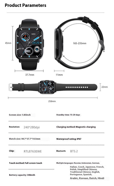 Reloj Inteligente Multifunción con Monitor de Salud Integral - Image 8