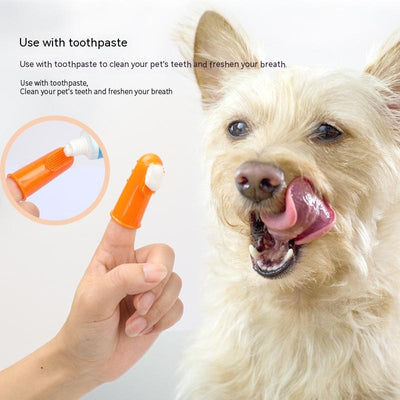 Cepillo de Dientes para Dedos - Mascotas Gatos y Perros - Image 10