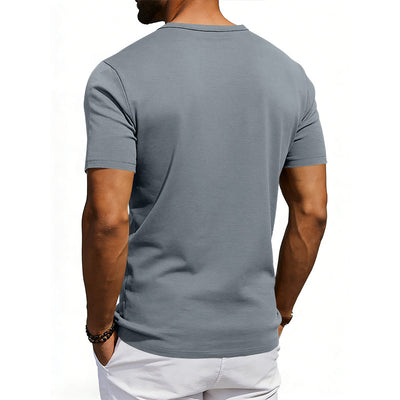 Camiseta Holgada Transpirable de Manga Corta para Hombre - Image 40