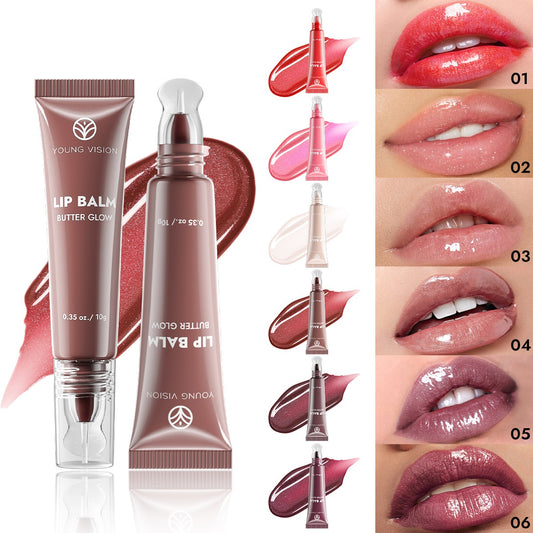 Brillo Labial Hidratante Modular 6 Tonos - Acabado Espejo Profesional - Image 2