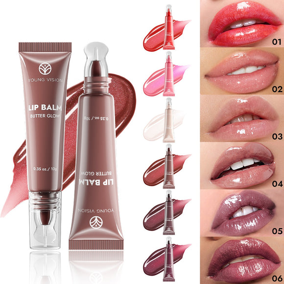 Brillo Labial Hidratante Modular 6 Tonos - Acabado Espejo Profesional