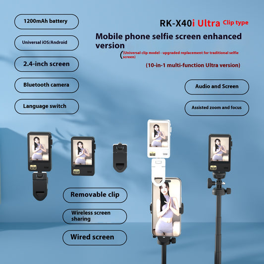 Dispositivo Inalámbrico de Pantalla Compartida para Selfies Móviles - Image 2
