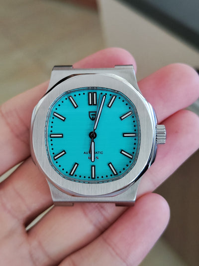 Reloj Automático de Acero Inoxidable Resistente al Agua - Diseño Barril - Image 22