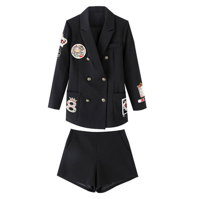 Conjunto de Dos Piezas con Blazer Bordado - Tendencia Fashion - Image 9