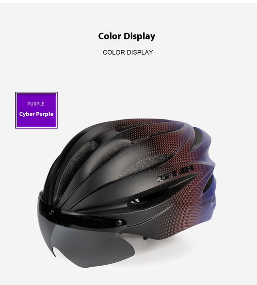 Casco de Ciclismo con Gafas Magnéticas Integradas - Image 12