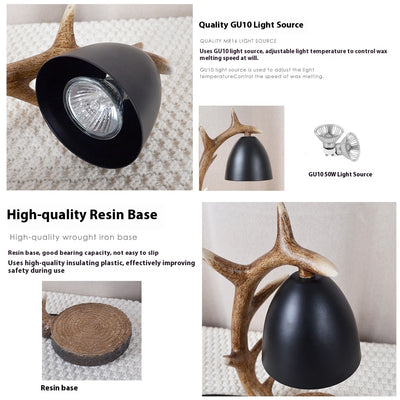 Lámpara Aromaterápica de Cuernos para Dormitorio y Escritorio - Image 4