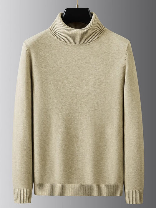 Suéter Cuello Alto Cálido y Suave para Hombre - Image 13