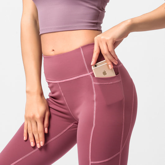 Pantalones Deportivos de Cintura Alta con Levantacaderas y Bolsillos - Image 7