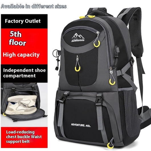 Mochila de Montaña 60L de Gran Capacidad para Senderismo Hombre y Mujer - Image 4