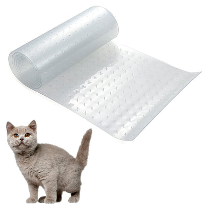 Protector Transparente Antirasguños para Puertas de Gatos y Pisos