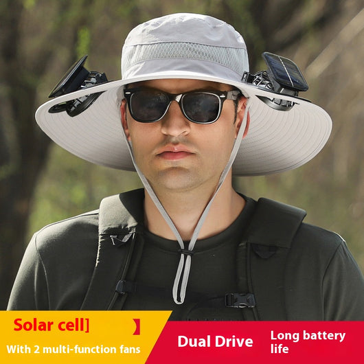 Gorro Solar con Ventilador y Batería de Larga Duración - Image 7